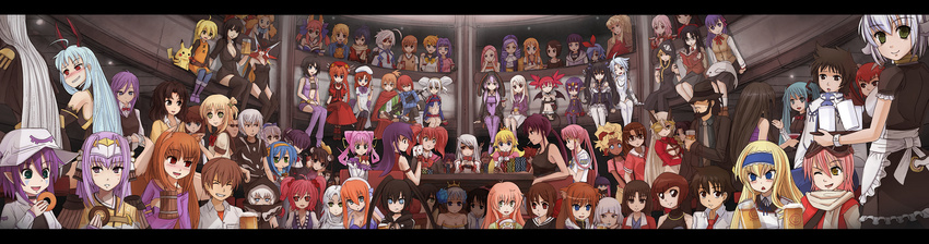 6+boys 6+girls absurdres accelerator alcohol aldra_(queen's_blade) aliasse amagami anemone_(eureka_seven) animal_ears annotated apron ar_tonelico ar_tonelico_i aria aria_company_uniform asahina_samidare azami_(pokemon) azumanga_daiou balalaika_(black_lagoon) bat_wings beard beer birdy_cephon_altirra bishoujo_senshi_sailor_moon black_lagoon black_rock_shooter black_rock_shooter_(character) blanc blazblue blonde_hair blue_eyes blue_hair blush book bow bowtie breasts brioche_d'arquien brown_eyes brown_hair card cecilia_alcott chrono chrono_crusade cigarette cleavage cocktail_glass collet_brunel collet_brunel_(cosplay) cosplay covered_navel cow_girl crossover crown cup dark_souls darker_than_black desco_(disgaea) detached_sleeves deus_ex disc_(needless) disgaea dlanor_a_knox dog_days doronjo doughnut drinking_glass duel_masters entei etna eureka_seven eureka_seven_(series) eyepatch facial_hair facial_tattoo fate/extra fate/stay_night fate_(series) fedora flcl food fruit full_metal_panic! gen_1_pokemon gen_2_pokemon glass goggles goggles_on_head green_eyes guilty_crown gwendolyn hair_ornament hairband hakuhouin_ayano haruhara_haruko hat hatsune_miku highres higurashi_no_naku_koro_ni holo holstaurus homurahara_academy_uniform hood hoshi_no_samidare hyuuga_hinata ichigo_mashimaro idolmaster idolmaster_(classic) illyasviel_von_einzbern infinite_stratos itou_kaiji itou_nobue izumi_konata jc_denton jigen_daisuke jinrui_wa_suitai_shimashita kaiji kaiki_deishuu kanon kara_no_kyoukai kikuchi_makoto kita_high_school_uniform knife kore_wa_zombie_desu_ka? koto_(kyousougiga) kousaka_kirino kuramitsu_mihoshi kuroki_tomoko kyokugen_dasshutsu kyokugen_dasshutsu:_9_jikan_9_nin_9_no_tobira kyoukaisenjou_no_horizon kyousougiga laura_bodewig lucky_star lupin_iii lyrical_nanoha maebara_keiichi maggie_mui mahou_shoujo_lyrical_nanoha mahou_shoujo_lyrical_nanoha_a's makai_senki_disgaea_4 manyuu_chifusa manyuu_hikenchou mario_(series) mask matou_sakura mazaki_anzu medium_breasts medusa_gorgon merry_nightmare milk minase_akiko miniskirt_pirates misaka_mikoto misha_arsellec_lune mizuhara_koyomi mizunashi_akari monogatari_(series) monster_farm monster_girl mukai_suzu multiple_boys multiple_crossover multiple_girls muvluv naruto naruto_(series) necktie needless neptune_(series) nico_robin nisemonogatari noire nu-13 odin_sphere one_eye_closed one_piece onozuka_komachi ore_no_imouto_ga_konna_ni_kawaii_wake_ga_nai original panty_&amp;_stocking_with_garterbelt pikachu pink_hair pixie_(monster_farm) playing_card pleinair pointy_ears pokemon pokemon_(anime) pokemon_(classic_anime) pokemon_(creature) pokemon_(game) pokemon_emerald pokemon_m03 pokemon_rse pokemon_special poker_chip princess_peach priscilla_the_crossbreed purple_hair quartz_christie queen's_blade r.o.d_the_tv rage_(4chan) rance_(series) ranma_1/2 read_or_die reading red_eyes red_hair revy_(black_lagoon) ribbon_(4chan) risty rosario+vampire ryougi_shiki ryuuguu_rena sailor_senshi_uniform sailor_uranus sakurai_tomoki scar school_uniform selvaria_bles sengoku_rance senhime senjou_no_valkyria senjou_no_valkyria_1 senjou_no_valkyria_2 shirayuki_mizore shuzen_akua silver_hair sora_no_otoshimono soreyuke!_uchuu_senkan_yamamoto_youko soul_eater souls_(from_software) spice_and_wolf stocking_(psg) strength_(black_rock_shooter) sunimu suou_pavlichenko super_mario_bros. tamamo_(fate)_(all) tamamo_no_mae_(fate) tamase_miki tanamachi_kaoru tank_top tankard tasogare_mimi tattoo teletha_testarossa tenchi_muyou! tendou_nabiki tetsuwan_birdy thighhighs tiara time_bokan_(series) to_aru_kagaku_no_railgun to_aru_majutsu_no_index toosaka_rin touhou tray two_side_up umineko_no_naku_koro_ni vita vocaloid voiceroid watashi_(jintai) watashi_ga_motenai_no_wa_dou_kangaetemo_omaera_ga_warui! white_heart wings yatterman yellow_(pokemon) yellow_eyes yin_yang yomiko_readman yoshida_yuki yotsuba_(kyokugen_dasshutsu) yumekui_merry yuu-gi-ou yuu-gi-ou_duel_monsters yuzuki_yukari yuzuriha_inori