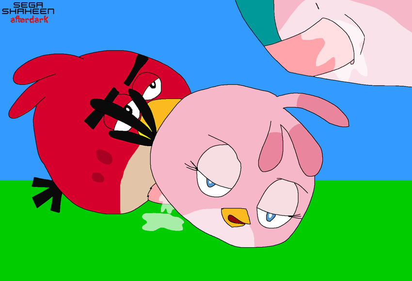 angry_birds pink_bird red_bird segashaheenafterdark tagme