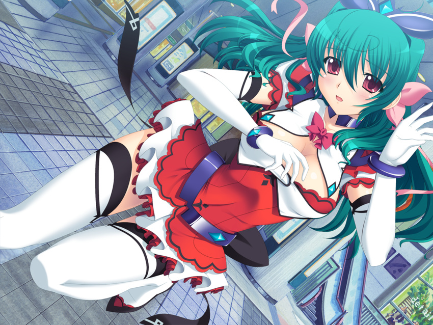 game_cg mahou_senshi_extra_stage saitou_natsuki tagme