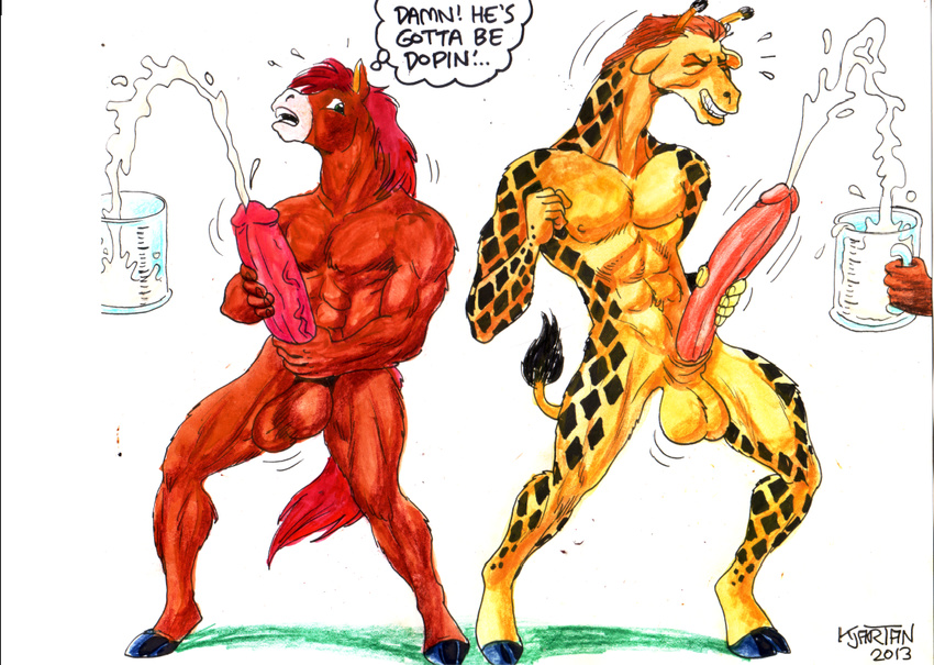 abs balls biceps big big_penis competition cum cumshot dulman equine erection excessive_cum excited full gay giraffe horse huge hyper invalid_tag karno male mammal masturbation muscles n need nipples nude orgasm pecs penis spunk standing sweat toned valmir vein yearn