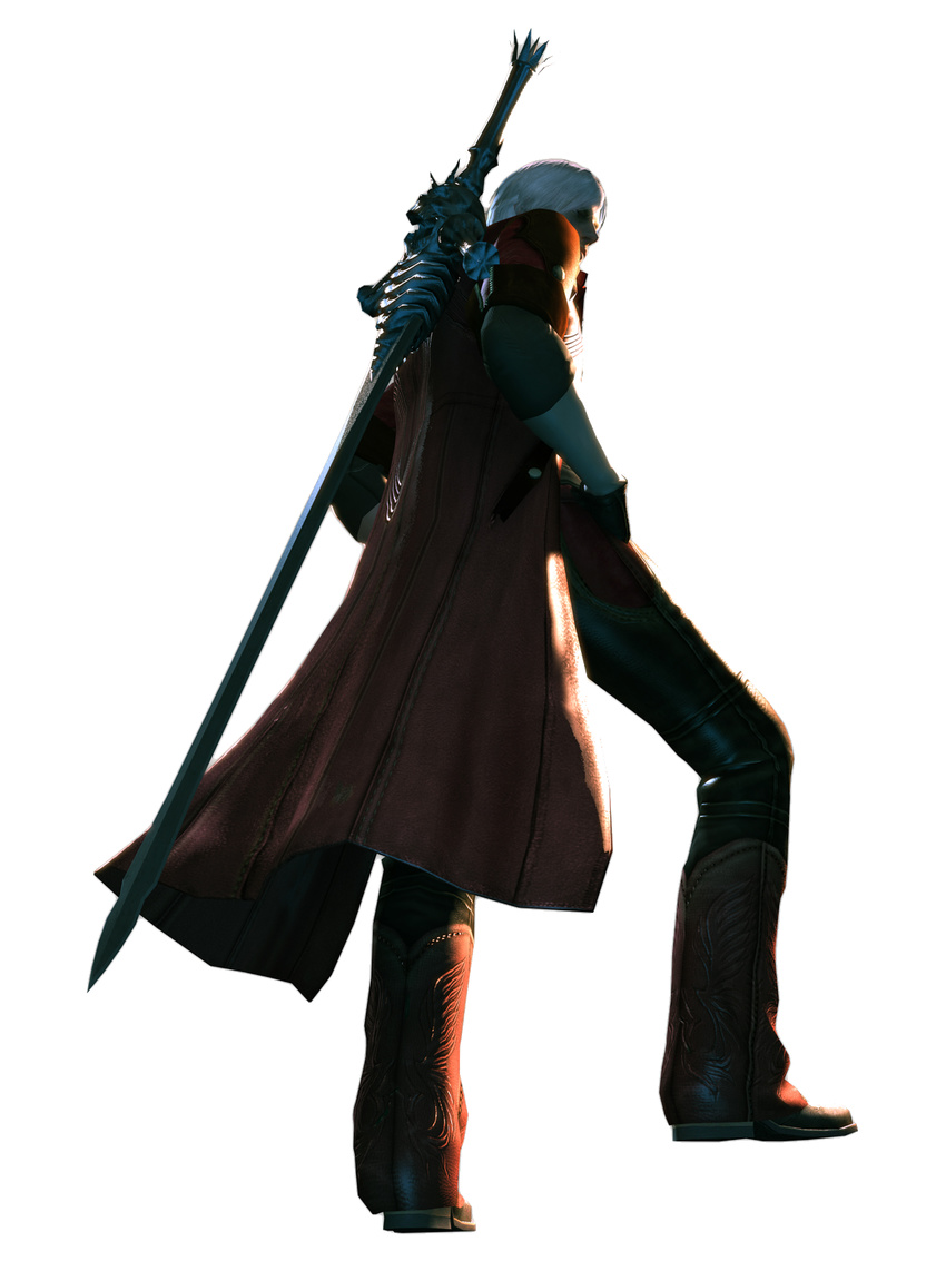 dante devil_may_cry male sword transparent_png