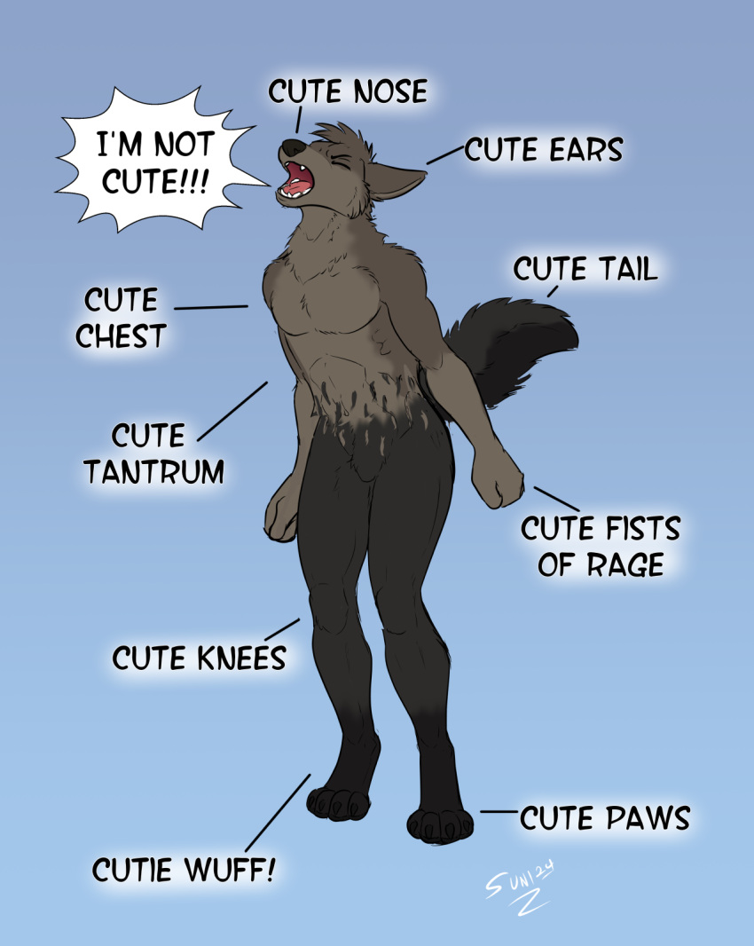 canid canine canis hi_res humor invalid_tag male mammal not_cute wolf wolfeye20_is_totally_cute_and_should_never_claim_otherwise_because_anyone_can_see_he's_an_uber_cutie