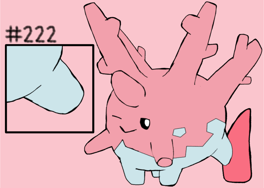 ambiguous_gender corsola digital_media_(artwork) duo erection feet foot_fetish foot_play footjob generation_2_pokemon genitals hi_res male nintendo penis pokemon pokemon_(species) secretsableye sex simple_background tapering_penis