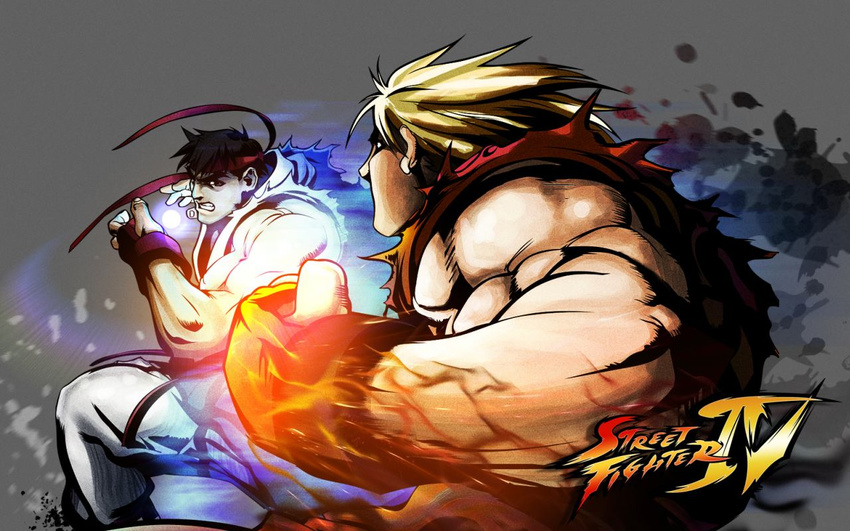 1280x800 capcom ken_masters ryu ryuu_(street_fighter) street_fighter