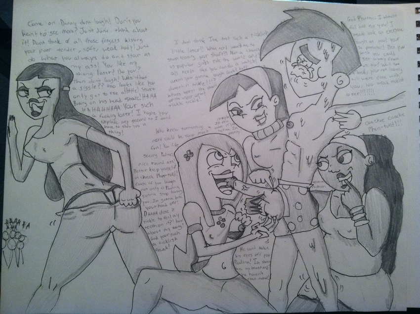 collaredkid05 crossover danny_fenton danny_phantom fairly_oddparents paulina star trixie_tang valerie_grey