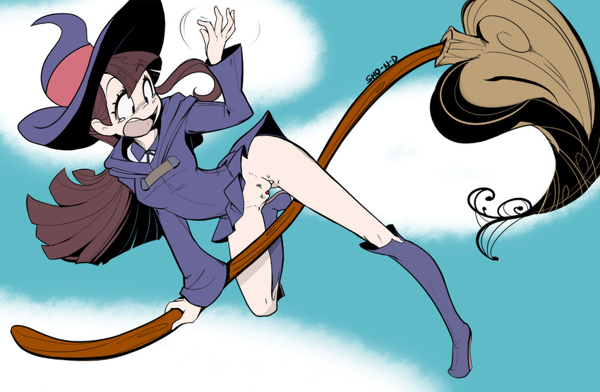 akko_kagari little_witch_academia lordhump6 sho-n-d tagme