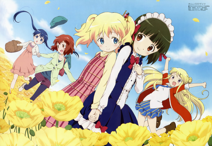 alice_cartelet inokuma_youko kin'iro_mosaic komichi_aya kujou_karen oomiya_shinobu tagme tani_takuya