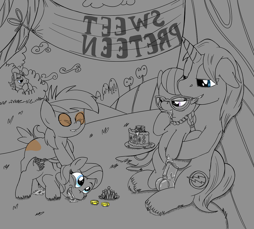 diamond_tiara filthy_rich friendship_is_magic my_little_pony pipsqueak silver_spoon smudge_proof