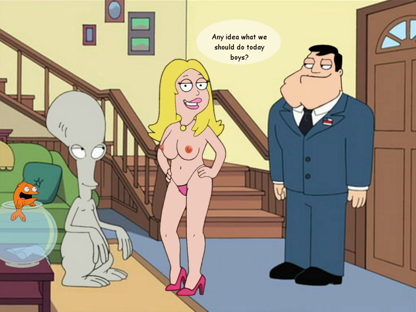 american_dad francine_smith frost969 klaus_heissler roger_smith stan_smith