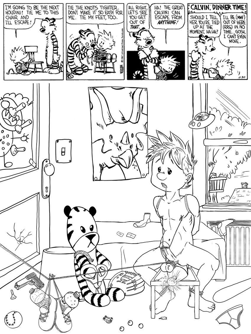 calvin calvin_and_hobbes hobbes smudge_proof tagme