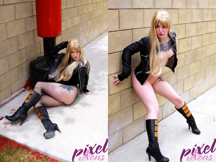 birds_of_prey black_canary cosplay dc justice_league pixelvixens