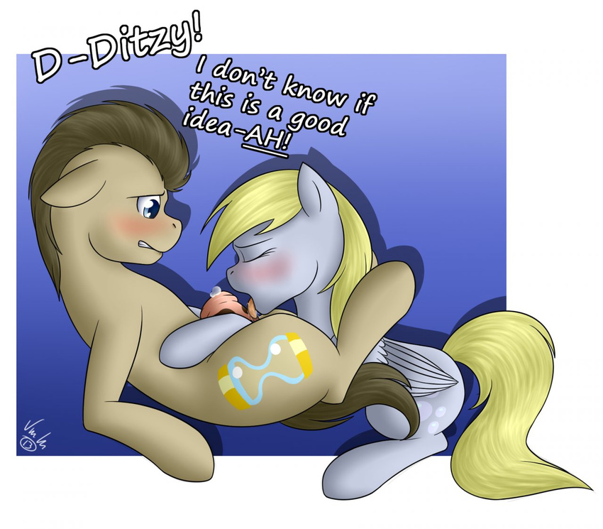 derpy_hooves doctor_whooves friendship_is_magic itsuko103 my_little_pony