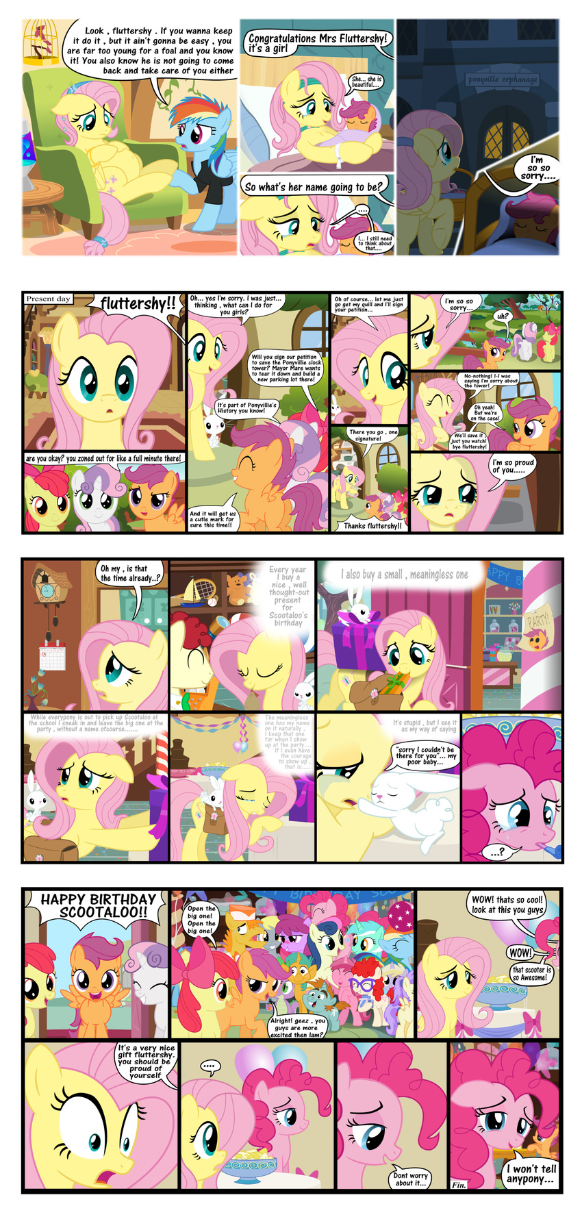 apple_bloom_(mlp) berry_punch_(mlp) crying cutie_mark_crusaders_(mlp) derpy_hooves_(mlp) dinky_hooves_(mlp) equine female feral fluttershy_(mlp) friendship_is_magic gift horn horse lyra_(mlp) lyra_heartstrings_(mlp) male mammal matty4z mr_cake_(mlp) my_little_pony pegasus pinkie_pie_(mlp) pony pregnant rainbow_dash_(mlp) sad scootaloo_(mlp) snails_(mlp) snips_(mlp) sweetie_belle_(mlp) twist_(mlp) unicorn wings young