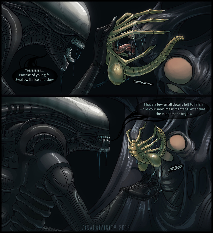 alien alien_(franchise) facehugger male text viral_divinity xenomorph