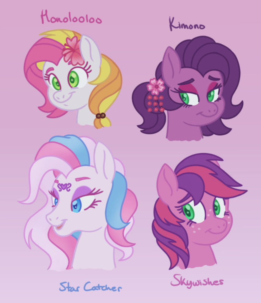 2019 digital_media_(artwork) equine friendship_is_magic fur hair horse itoruna mammal my_little_pony pony purple_fur purple_hair white_fur