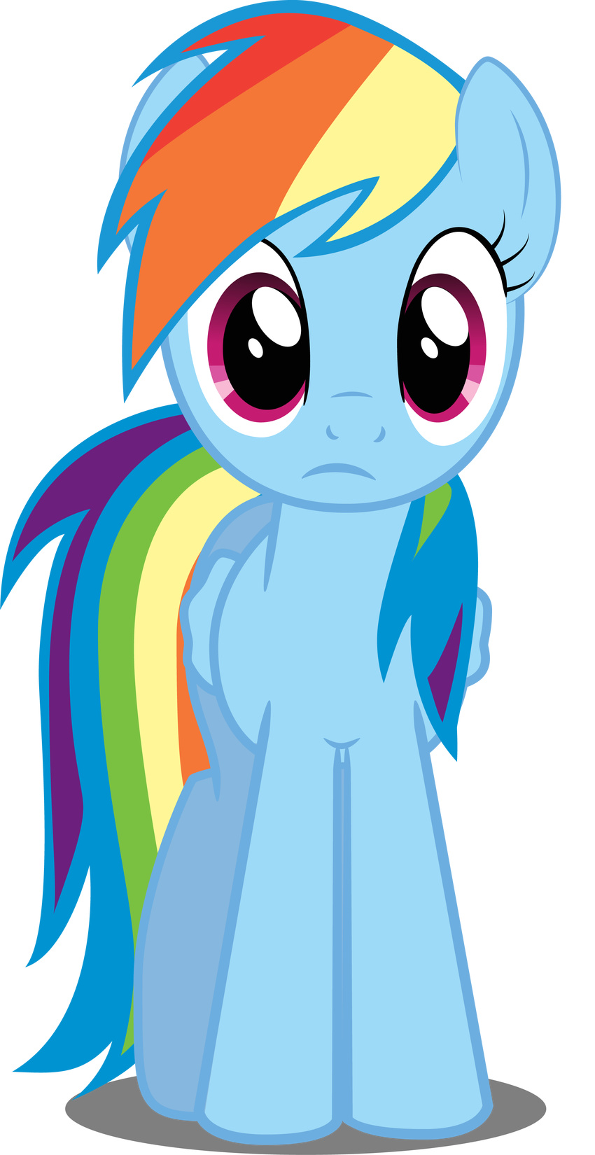confused equine felix-kot female feral friendship_is_magic hair horse looking_at_viewer mammal multi-colored_hair my_little_pony pegasus pink_eyes plain_background pony rainbow_dash_(mlp) rainbow_hair solo transparent_background wings
