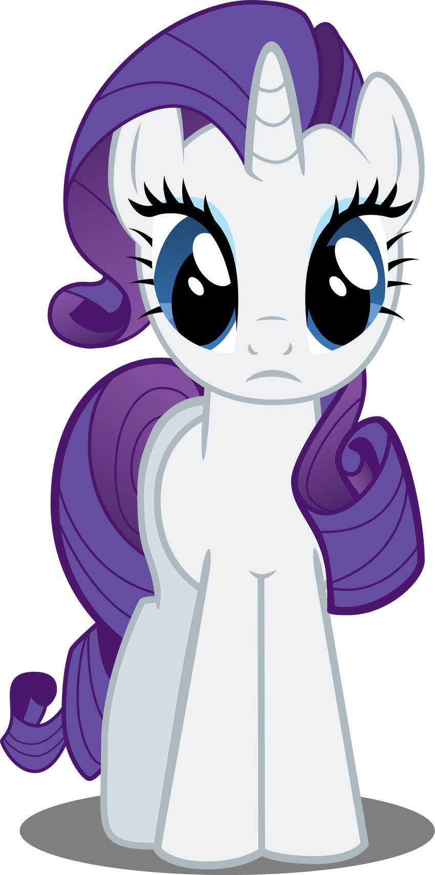 blue_eyes confused equine felix-kot female feral friendship_is_magic hair horn horse looking_at_viewer mammal my_little_pony plain_background pony purple_hair rarity_(mlp) solo transparent_background unicorn
