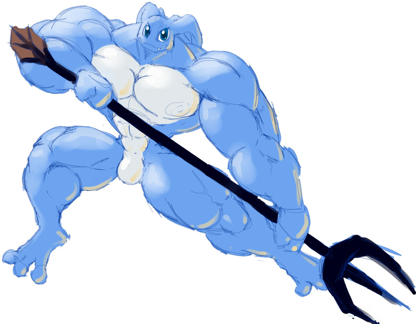 fish fizz humor league_of_legends male marine muscles sketch