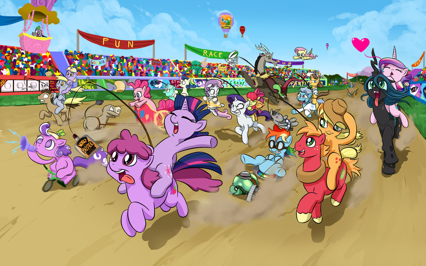 aircraft alcohol amber_eyes angel_(mlp) apple_bloom_(mlp) bait bear berry_punch_(mlp) beverage bleachers blonde_hair blue_eyes blue_hair bonbon_(mlp) bottle bow brown_hair carriage changeling chariot cloud clouds cowboy_hat cranky_doodle_donkey_(mlp) crowd cthulhu cthulhu_mythos cutie_mark cutie_mark_crusaders_(mlp) derpy_hooves_(mlp) dinky_hooves_(mlp) discord_(mlp) doctor_stable_(mlp) doctor_whooves_(mlp) dog_biscuit doll donkey doublewbrothers draconequus english_text equine eyes_closed eyewear fabric fangs female feral fishing_rod flying foam_finger food freckles friendship_is_magic fur glasses glove gloves goggles green_eyes green_hair grey_fur group h.p._lovecraft hair hat hi_res holes horn horse hot_air_balloon lagomorph liquid lyra_(mlp) lyra_heartstrings_(mlp) male mammal microphone middle_finger muffin multi-colored_hair my_little_pony outside pegasus pink_hair plushie pony princess_cadance_(mlp) propeller_hat purple_eyes purple_hair queen_chrysalis_(mlp) rabbit race rainbow_dash_(mlp) rainbow_hair rarity_(mlp) red_fur red_hair running scootaloo_(mlp) screw_loose_(mlp) screwball_(mlp) sky smarty_pants_(mlp) smartypants_(mlp) snails_(mlp) snips_(mlp) sonic_screwdriver spike_(mlp) stick string sweetie_belle_(mlp) tank_(mlp) text tongue tongue_out tortoise tricycle trixie_(mlp) twilight_sparkle_(mlp) two_tone_hair unicorn wagon wallpaper whiskey white_fur white_hair wig winged_unicorn wings