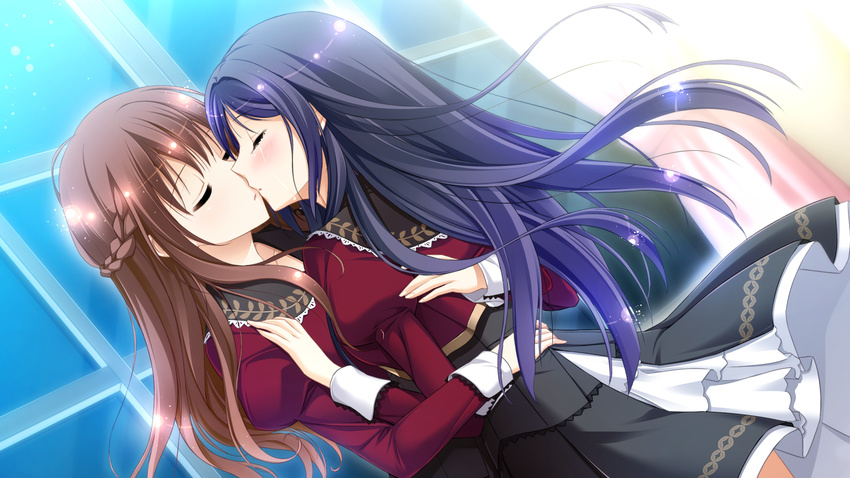 amatsuka_ryouka game_cg mahara_aoi sakura_mau_otome_no_rondo trap