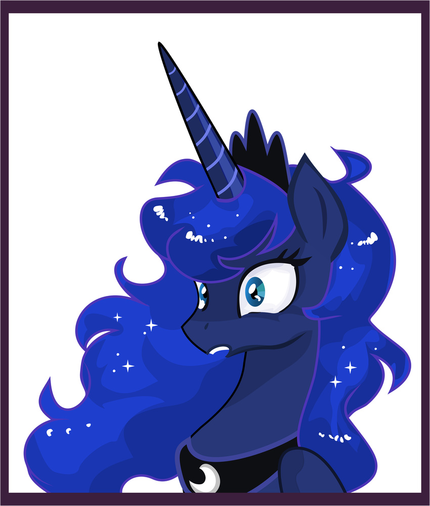 equine female friendship_is_magic fur hair hi_res horn horse john_joseco long_hair mammal my_little_pony pony princess_luna_(mlp) sagegami solo winged_unicorn wings