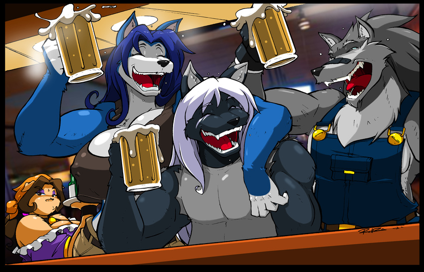 canine drink drinks fox group hopey mammal shonuff shred snoruff tamati wolf