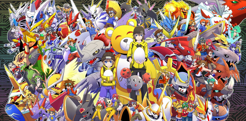 aegiomon aegisdramon aiba_ami aiba_takumi akashi_tagiru akira_(digimon_world_2) akiyama_ryo alphamon apollomon armor arresterdramon_superior_mode atsushi_(digimon_world_3) bearmon cat chronomon chronomon_holy_mode cyborg daimon_masaru_(digimon_savers) dianamon digibeetle digimon digimon_(creature) digitama dorugoramon doumoto_kouta dracomon dukemon dukemon_crimson_mode durandamon egg examon female_protagonist_(digimon_story) gaiamon_(appmon) gerukizoku hackmon_(digimon) hat highres horns imperialdramon imperialdramon_paladin_mode itsuki_(digimon) jesmon kanbara_takuya kazuki_(digimon) kizuna_(digimon) koh_(digimon) kudou_taiki looking_at_viewer male_protagonist_(digimon_story) mamemon mameo_(digimon) matsuda_takato meicoomon metalgreymon_(virus) mochizuki_meiko monzaemon motomiya_daisuke nun omegamon omegamon_zwart plotmon plotmon_x-antibody rabbit rusttyranomon sayo_(digimon) shiki_(digimon_world_-next_0rder-) shinegreymon shinegreymon_burst_mode shinkai_haru shinomiya_rina shoutmon_x7_superior_mode shu_(digimon) sistermon_blanc sistermon_noir smile susanoomon taiga_(digimon) takuto_(digimon_world_-next_0rder-) tatsuno_tsurugi titamon tokomon tokomon_x-antibody tyrannosaurus_rex ulforcev-dramon victorygreymon yagami_taichi yagami_taichi_(digimon_adventure_v-tamer_01) zeedmillenniumon zubamon