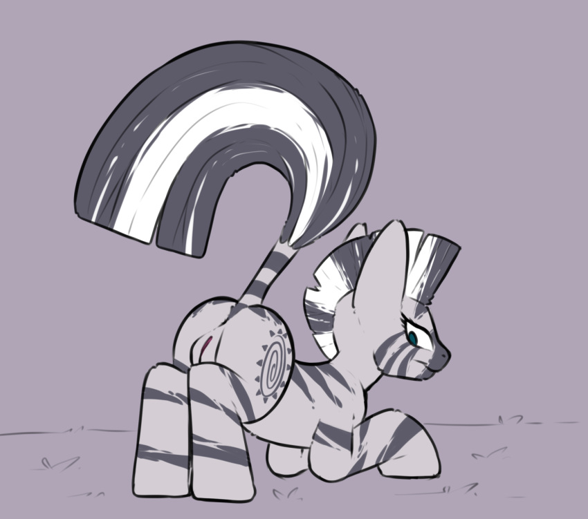 butt equid equine friendship_is_magic genitals hasbro hi_res horse mammal my_little_pony pony pussy sarek_aran_desian zecora_(mlp)