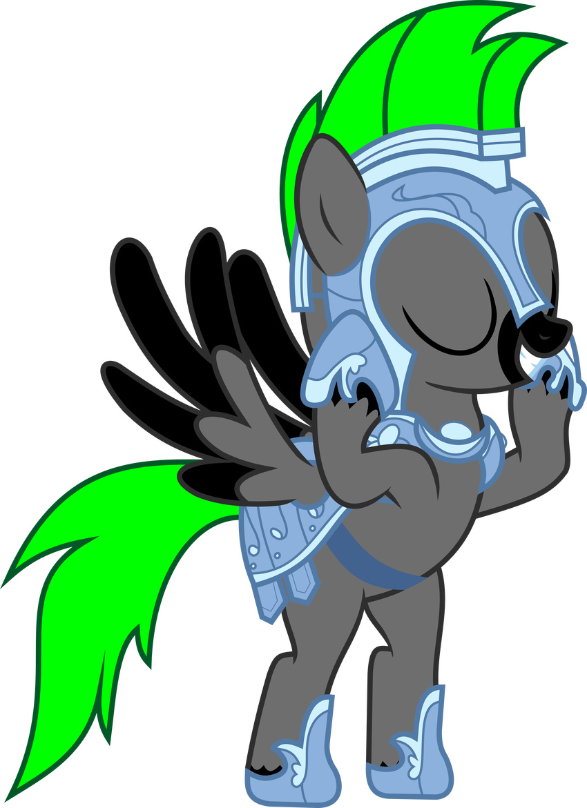 alpha_channel darknisfan1995 equine feral friendship hi_res horse is magic mammal my_little_pony original_character pegasus plain_background pony smiley solo transparent_background wings