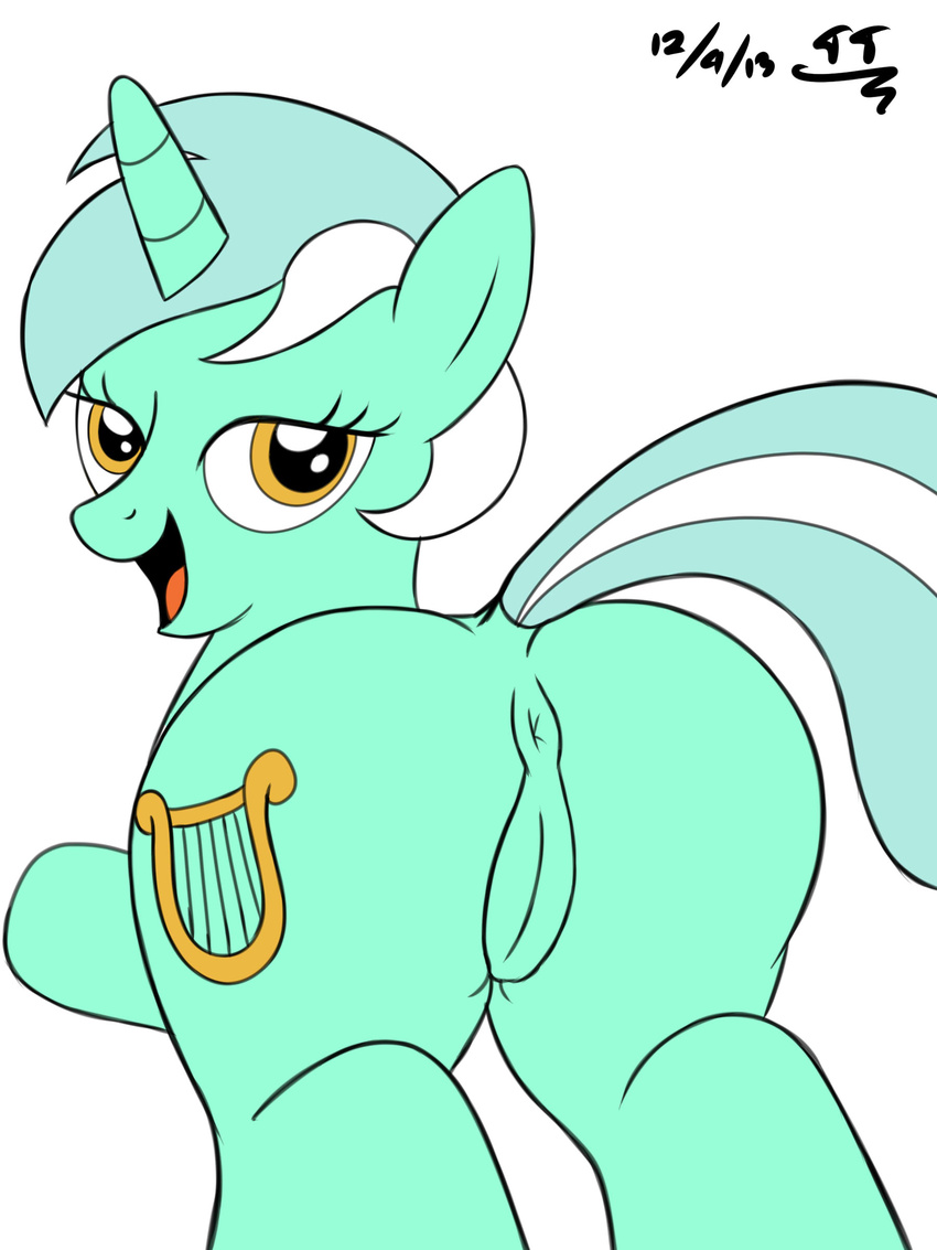 equine female friendship_is_magic horn horse lyra_(mlp) lyra_heartstrings_(mlp) mammal my_little_pony pony presenting pussy solo tomtornados unicorn