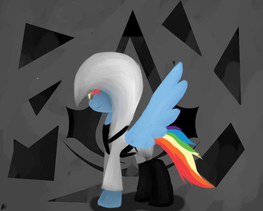assassin's_creed assassin's_creed clothed clothing equine f00ster female feral friendship_is_magic horse mammal my_little_pony pegasus pony rainbow_dash_(mlp) solo video_games wings