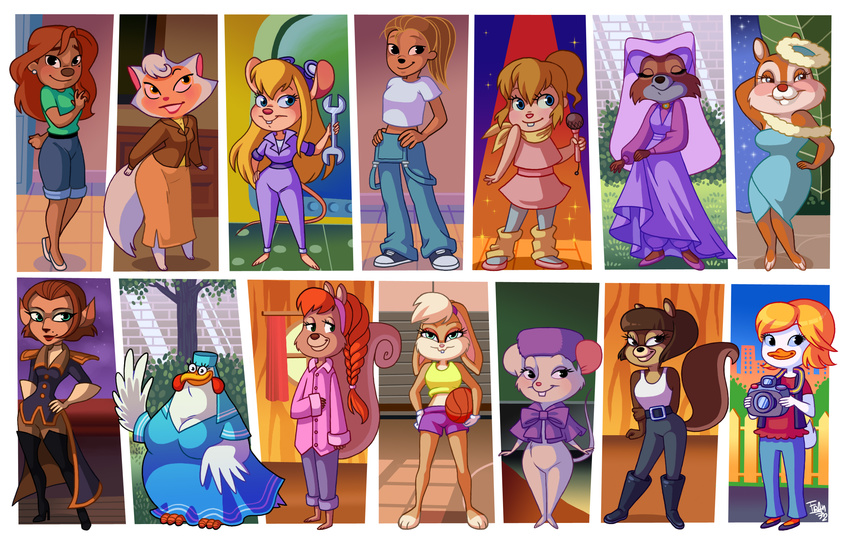beauty_mark bird blue_eyes blush braid breasts brittany_miller camera canine capelet captain_amelia cat cats_don't_dance cats_don't_dance chicken chip_'n_dale_rescue_rangers chip_'n_dale_rescue_rangers chipmunk chippette clarice cleavage clothed clothing coveralls disney duck eyewear feline female fox frandemartino gadget_hackwrench goggles green_eyes group headband knee_boots lagomorph lips lola_bunny looney_tunes maid_marian mammal microphone miss_bianca mouse overalls rabbit robin_hood_(disney) rodent roxanne sawyer space_jam squirll squirrel tammy_squirrel the_rescuers thigh_boots treasure_planet warner_brothers wrench yellow_eyes