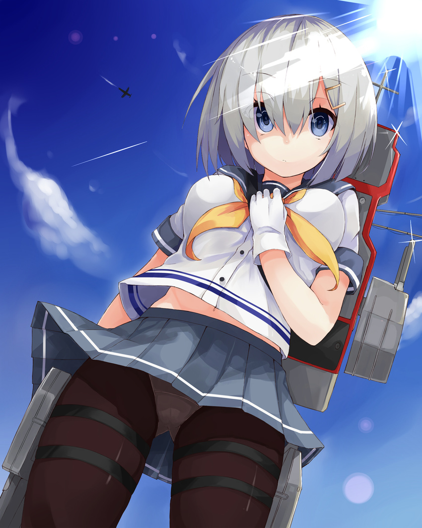 hamakaze_(kancolle) kantai_collection pantyhose tagme