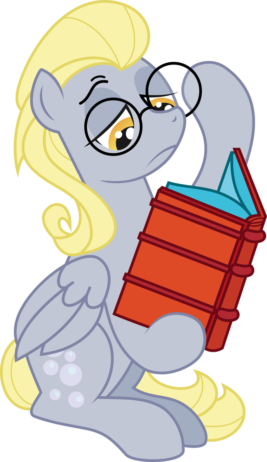 book derpy_hooves_(idw) derpy_hooves_(mlp) equine eyewear female friendship_is_magic glasses idw katequantum mammal mirror_universe my_little_pony pegasus solo wings