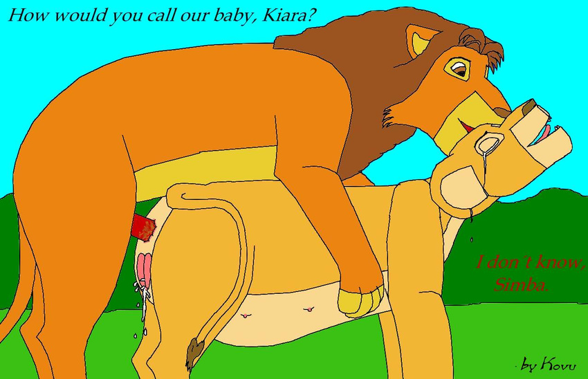 anal daughter disney feces humor incest kiara scat sex simba the_lion_king
