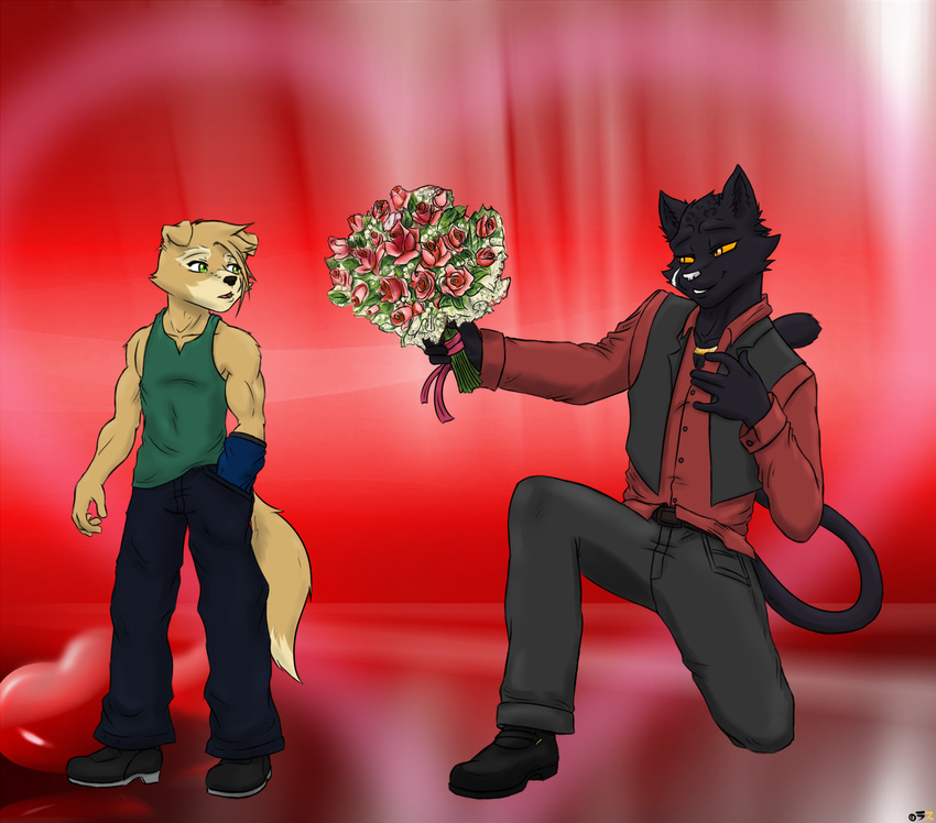 bill_grey canine feline gay male mammal nintendo panther panther_caroso rath-raholand size_difference star_fox video_games