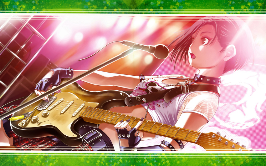 guitar instrument kobayakawa_rinko love_plus mino_taro