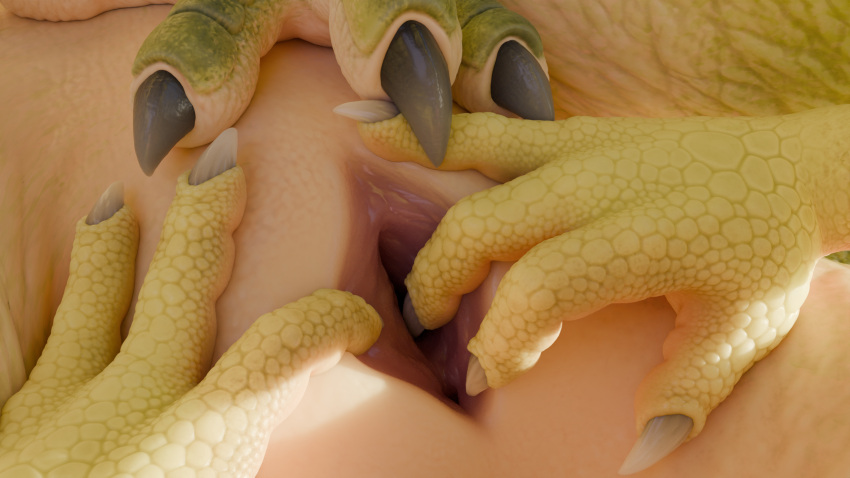 2024 3d_(artwork) 4_fingers ambiguous_gender animal_genitalia anthro anthro_on_feral bestiality black_claws blender_(software) claws cloaca cloacal cloacal_fingering close-up digital_media_(artwork) duo dzat female female/ambiguous female_penetrated feral finger_claws fingering fingering_partner fingers genitals green_body green_scales grey_claws hi_res keie kobold lizard mythological_creature mythological_scalie mythology penetration reptile scales scalie scuted_hands scutes sex spread_cloaca spreading tan_body tan_scales vaginal vaginal_fingering vaginal_penetration vertical_cloaca viuru