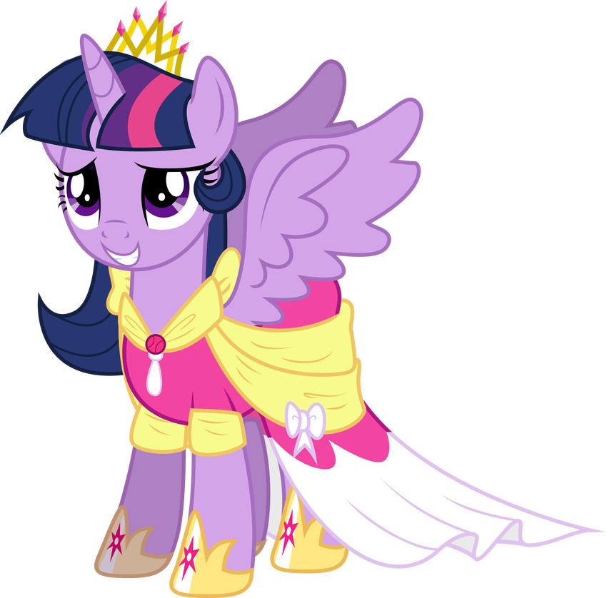 absurd_res alpha_channel equine female feral friendship_is_magic hi_res horn horse mammal my_little_pony pony smile solo theshadowstone twilight_sparkle_(mlp) winged_unicorn wings