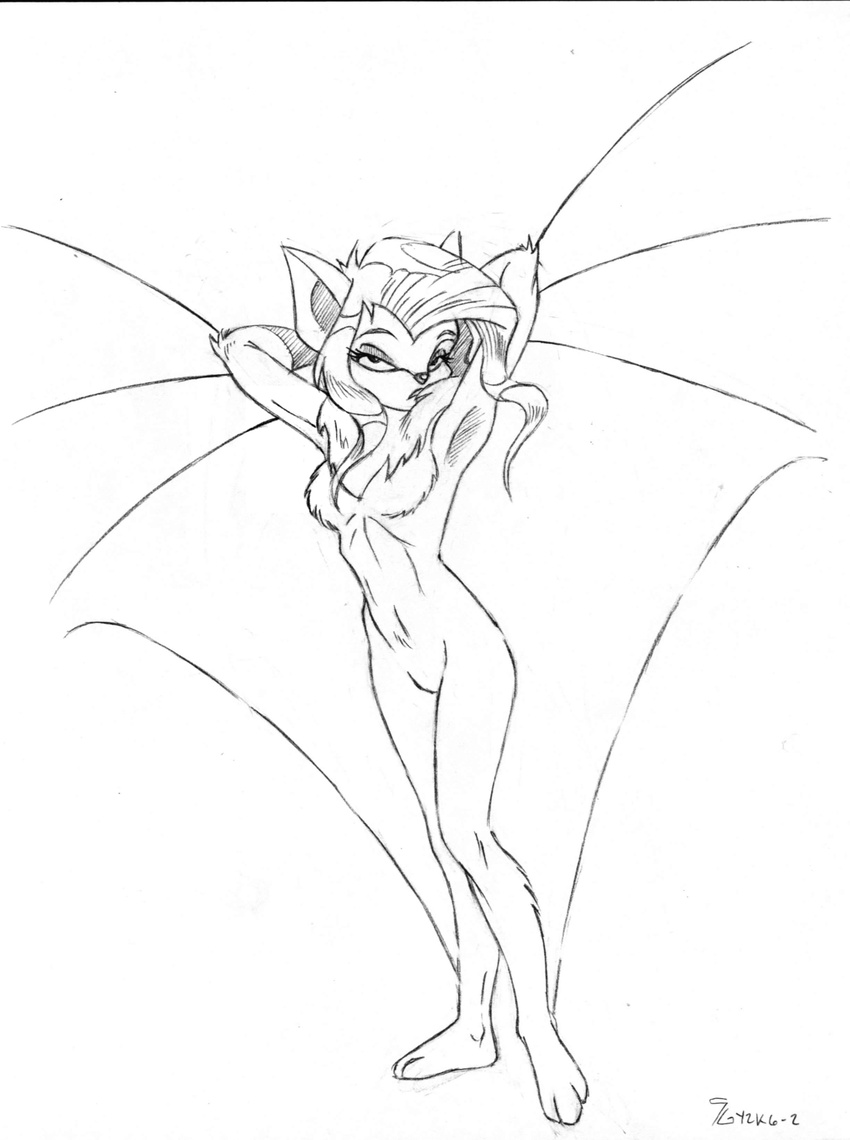 bat breasts female mammal marina_brightwing naturally_censored nude shoxxe silverwing_(series) solo wings