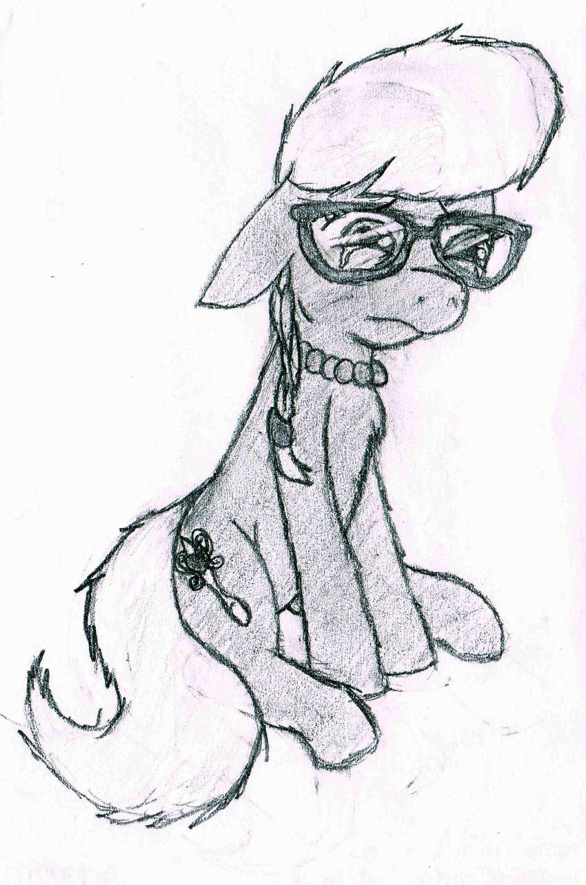 cub derpsickle equine eyewear female friendship_is_magic glasses mammal my_little_pony silver_spoon_(mlp) solo worried young