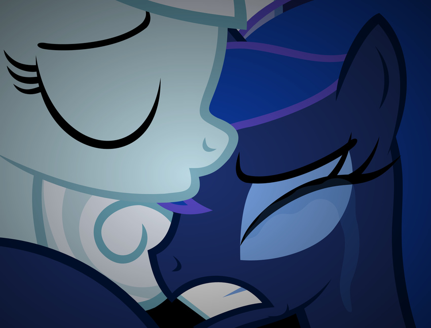 2015 crying digital_media_(artwork) duo equine fan_character female feral friendship_is_magic horn mammal my_little_pony pegasus princess_luna_(mlp) snowdrop_(character) tears winged_unicorn wings zacatron94