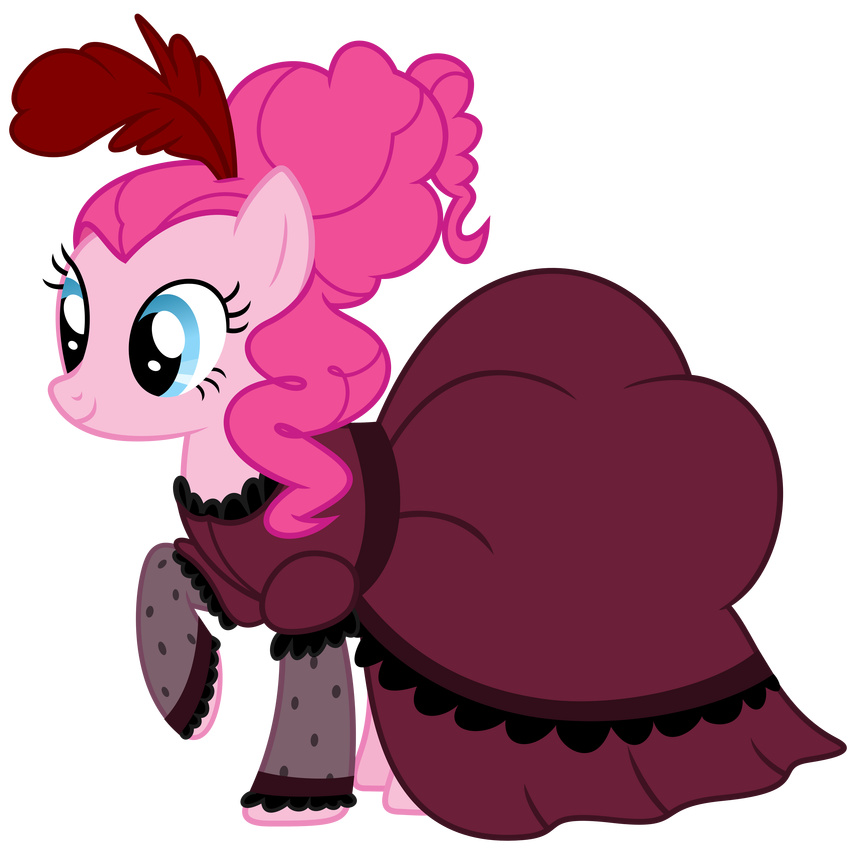 2014 absurd_res alpha_channel blue_eyes earth_pony equine female feral friendship_is_magic hair hi_res horse magister39 mammal my_little_pony pink_hair pinkie_pie_(mlp) pony smile solo