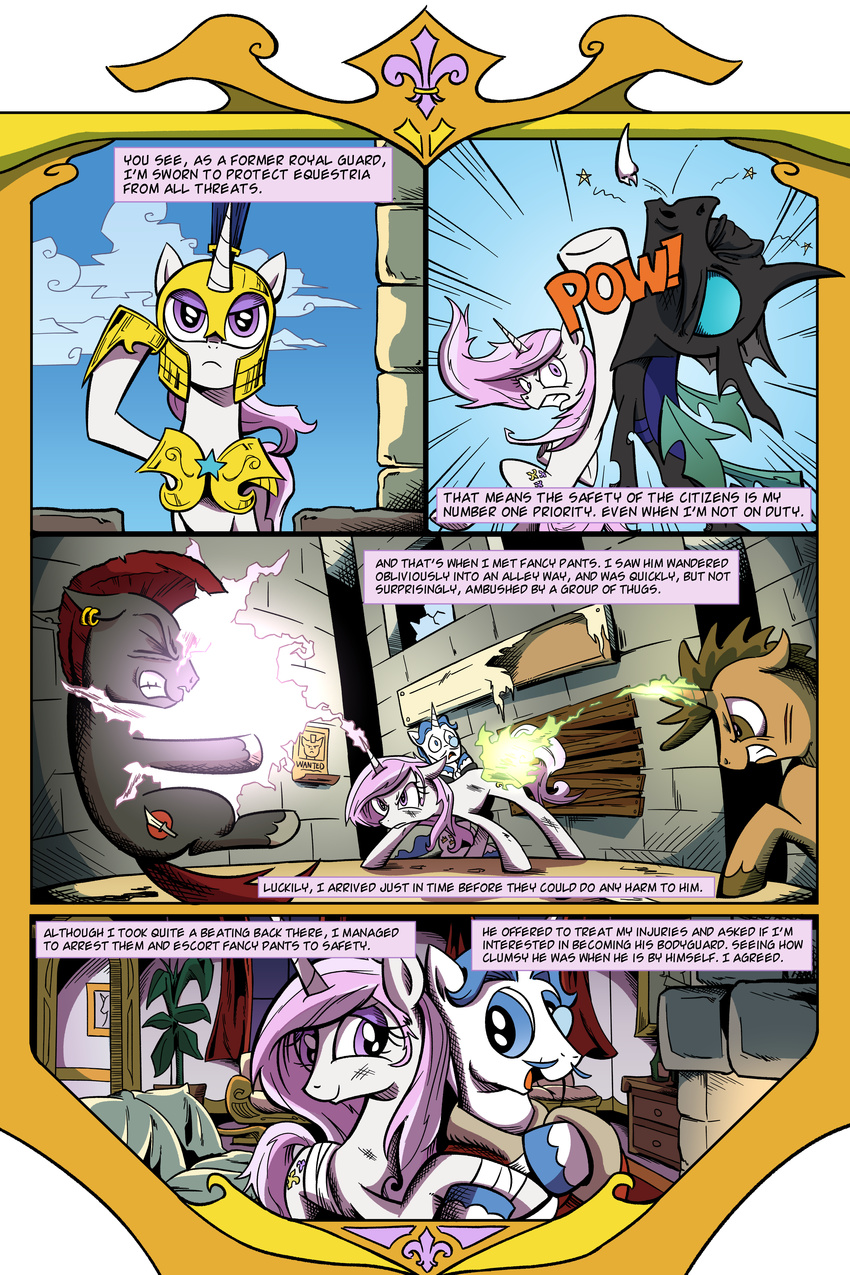 2014 changeling comic dialogue earth_pony english_text equine fancy_pants_(mlp) female feral fleur_de_lis_(mlp) friendship_is_magic group horn horse lovelyneckbeard male mammal my_little_pony pony text unicorn