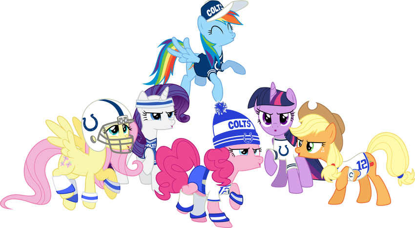 2015 absurd_res alpha_channel applejack_(mlp) earth_pony equine female feral fluttershy_(mlp) friendship_is_magic hi_res horn horse mammal masemj my_little_pony pegasus pinkie_pie_(mlp) pony rainbow_dash_(mlp) rarity_(mlp) smile twilight_sparkle_(mlp) unicorn winged_unicorn wings