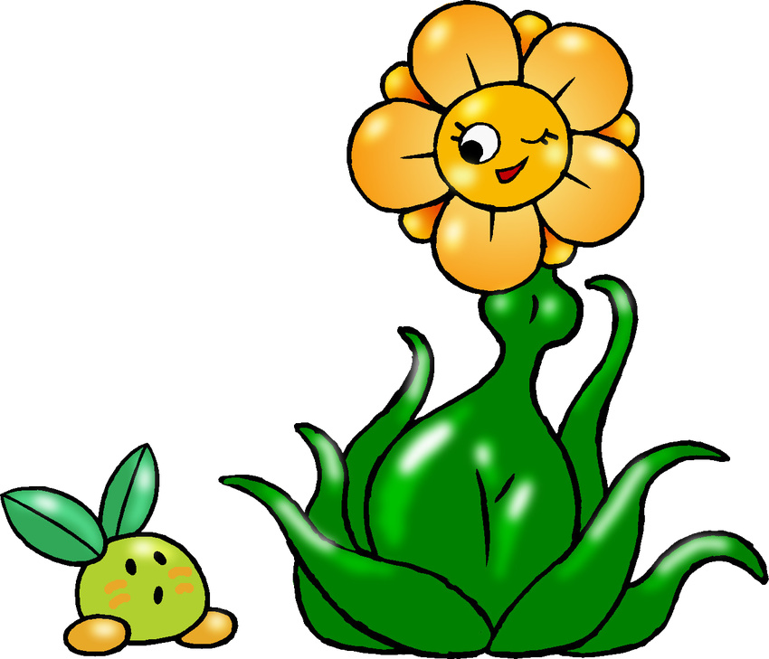 bean beanbon flower kirby kirby_(series) lovely milktimeforme nintendo plant video_games