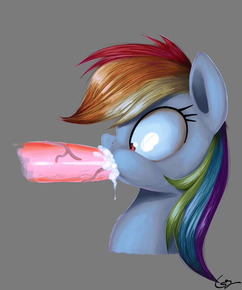 2015 cum cum_in_mouth cum_inside disembodied_penis equine erection fellatio female feral friendship_is_magic hair male male/female mammal mastgrr multicolored_hair my_little_pony oral penis rainbow_dash_(mlp) rainbow_hair sex vein