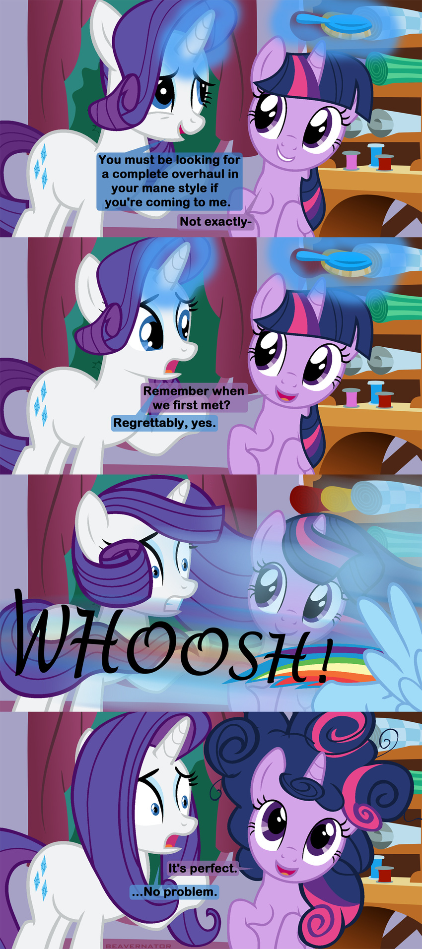 2015 beavernator comic dialogue english_text equine female feral friendship_is_magic horn mammal my_little_pony pegasus rainbow_dash_(mlp) rarity_(mlp) text twilight_sparkle_(mlp) unicorn winged_unicorn wings