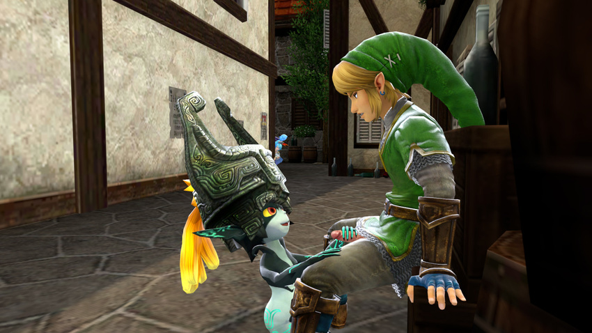 2015 3d erection female fi handjob hungslug hylian imp link male midna nintendo penis sex the_legend_of_zelda twilight_princess video_games