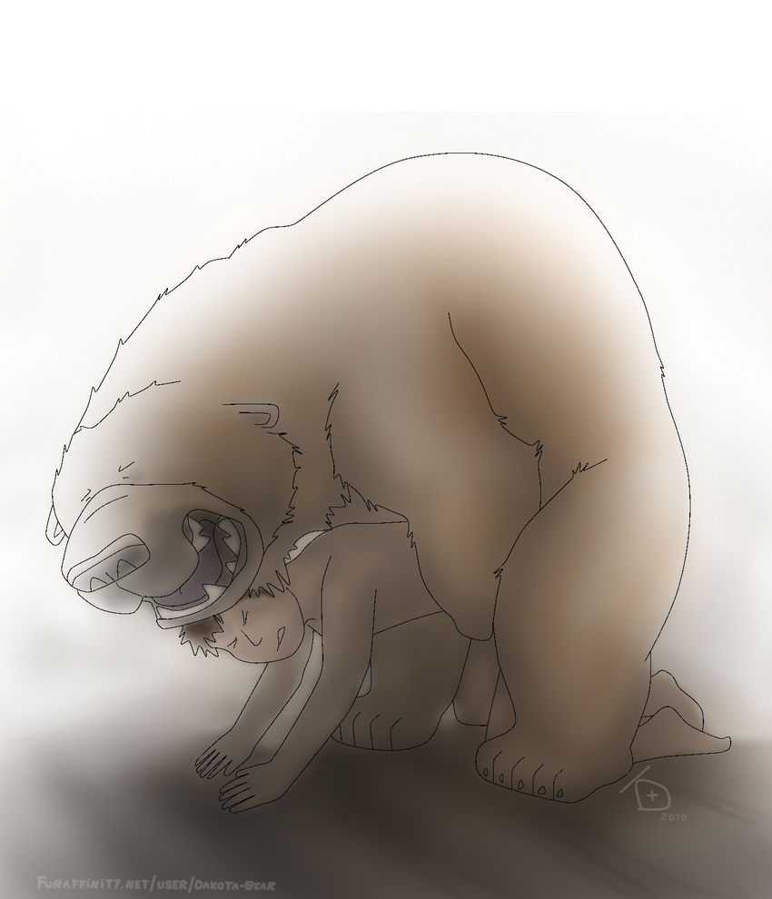 bear bestiality dakota-bear feral human interspecies male male/male mammal polar_bear